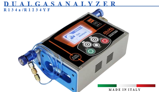 Digital A/C Gasanalysator för R134a - 1234yf